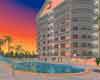 Sunset on the Pool Deck